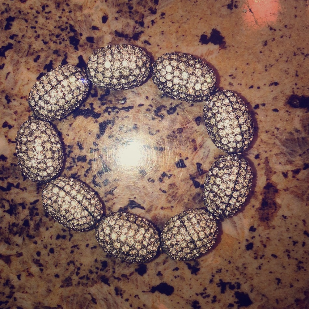 Magnetic clasp diamond bracelet. Perfect for MOH